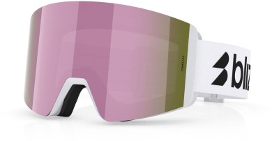 G003S Goggle matte white/brown pink multi