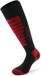 3.0 Socks dark grey/red