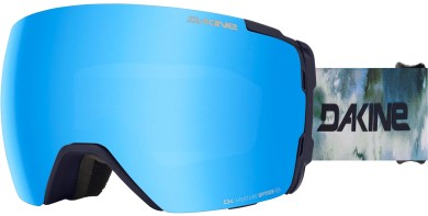 DOMAIN PLUS Schneebrille rain drops/blue mirror