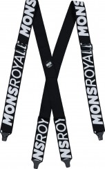 AFTERBANG Suspenders black/white
