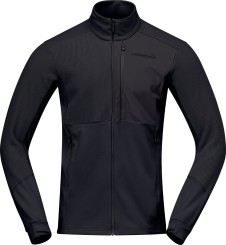 LOFOTEN WARM2 Zip Fleece caviar black