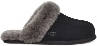 SCUFFETTE II Hausschuh black/grey