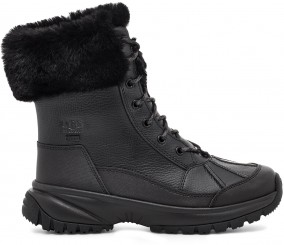 YOSE FLUFF Stiefel black