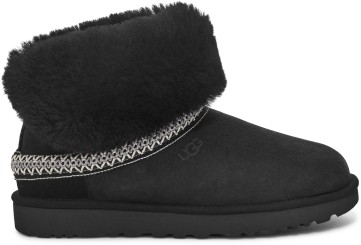 CLASSIC SHORT CRESCENT Stiefel black