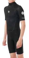 FREELITE JR 2/2 BACK ZIP Shorty black