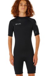 TRAD KIDS 2/2 BACK ZIP Shorty black
