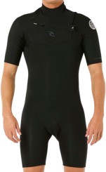 DAWN PATROL 2/2 CHEST ZIP Shorty black