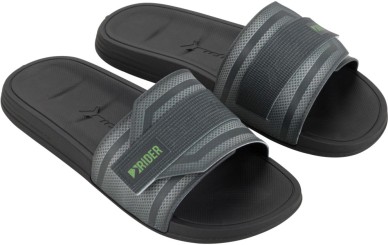 WALK SLIDE Sandale black/black/green