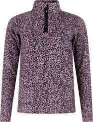 PRTREFUZZY 1/4 ZIP Fleece valerianlilac