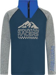 PRTDELANO JR 1/4 ZIP Fleece twilight navy