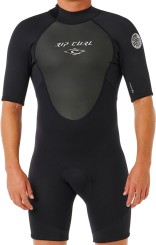 OMEGA 2/2 BACK ZIP Shorty black