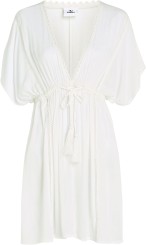 ESSENTIALS MONA BEACH COVER UP Kleid snow white