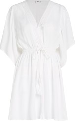ESSENTIALS COVER UP Kleid snow white