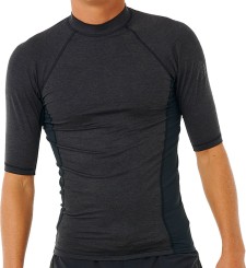 DAWN PATROL PERFORMANCE SS Lycra black marle