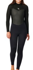 WOMENS OMEGA 5/3 BACK ZIP Full Suit black