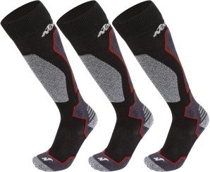 HIGH PERFORMANCE MEN 3er Pack Socken black/anthracite/red 2