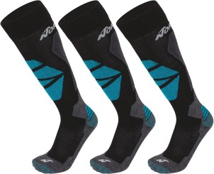 HIGH PERFORMANCE WOMEN 3er Pack Socken black/anthracite/emerald