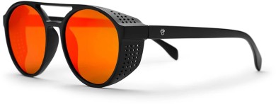 RICKARD Sunglasses black/red mirror polarized