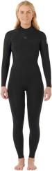 WOMENS DAWN PATROL 5/3 BACK ZIP Full Suit black