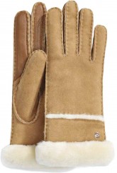 SEAMED TECH Glove chestnut