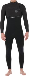 E-BOMB 5/3 CHEST ZIP Full Suit black