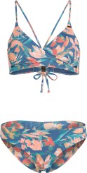 ESSENTIALS BAAY MAOI Bikini blue painted tropics
