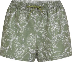 ESSENTIALS 12 PRINT Boardshort green textured jungle