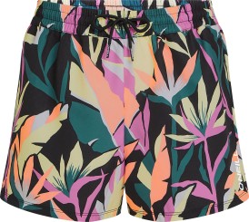 ESSENTIALS AOP 12 Boardshort black wmns tropicana