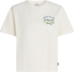 BOXY BACK PRINT T-Shirt snow white