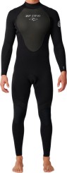 OMEGA 4/3 BACK ZIP Full Suit black