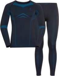 SET PERFORMANCE EVOLUTION WARM Longsleeve &amp; Hose dark sapphire/blue jewel