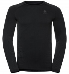PERFORMANCE WARM ECO Longsleeve black/new odlo graphite