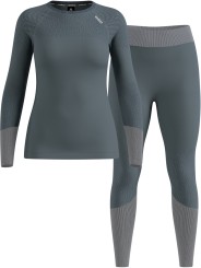 SET FUNDAMENTALS PERFORMANCE WARM WOMEN Longsleeve & Hose stormy weather