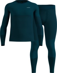 SET FUNDAMENTALS PERFORMANCE WARM Longsleeve & Hose reflecting pond/black