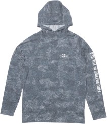 MARINER HOOD LS Lycra dark navy