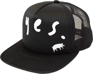 TRUCKER Cap black/white