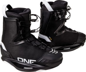 ONE Boots black/white