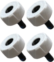 BOOT LOCK 4 SET M6 white