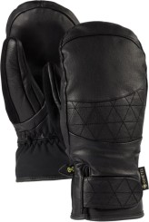 WOMEN GORE TEX GONDY LEATHER Mitt true black