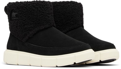 EXPLORER III SLIP COSY Stiefel black/chalk