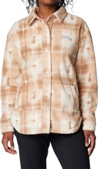 BENTON SPRINGS Fleece Hemd camel brown omblur