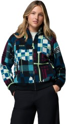 BUGABOO 1986 Zip Fleece teal/plaidpatch/black