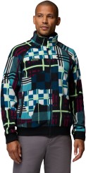 BUGABOO 1986 LINER Jacke teal plaidpatch/black