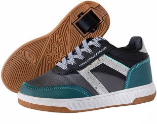 2192390 Shoe with wheels turquoise/grey/black
