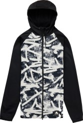 CROWN WEATHERPROOF Zip Hoodie city streets/true black