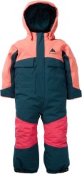 TODDLER ONE PIECE Overall peach echo/deep emerald