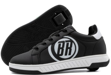 2241840 Shoe with wheels black/white