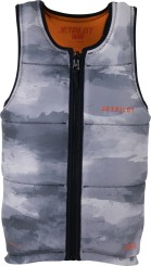 RIVAL REVERSIBLE Vest black/orange