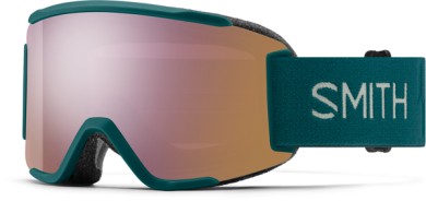 SQUAD S Goggle malachite/chromapop everyday rose gold mirror