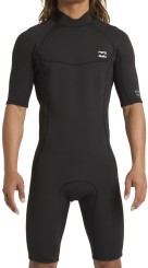 2/2 ABSOLUTE BACK ZIP Shorty black
